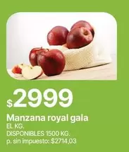 Royal - Manzana royal gala