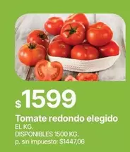 Redondo - Tomate redondo elegido