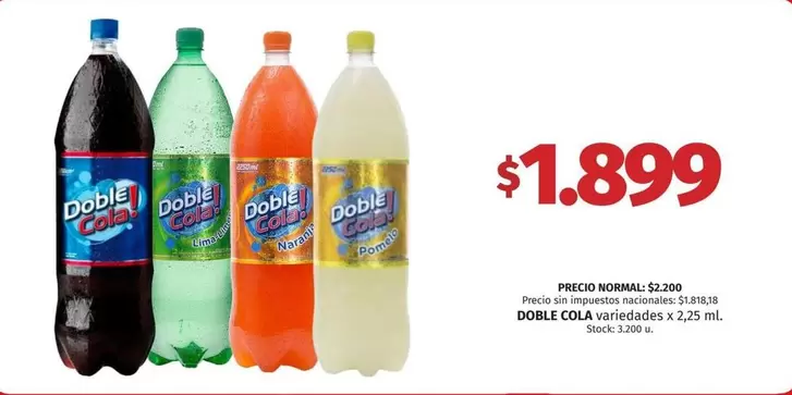 X$ - DOBLE COLA variedades