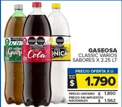 Coca cola - GASEOSA CLASSIC VARIOS SABORES