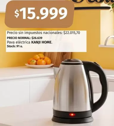 Kanji - Pava eléctrica