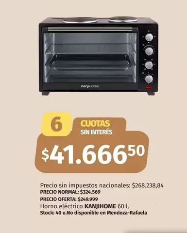 Horno el
uevo