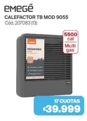 Patagonia - CALEFACTOR TB MOD 9055 Cód. 207083 (13)