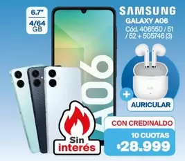 Samsung - GALAXY A06 Cód. 408550/51 /52 + 505746 (3)