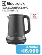 Electrolux - PAVA ELÉCTRICA EKP70 Cód. 208586 (13)