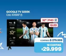 TCL - GOOGLE TV 32S5K Cód. 505997 (1)