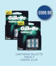 Gillette - CARTUCHO MACH 3