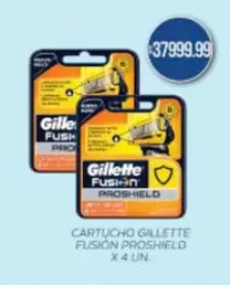 Gillette - CARTUCHO GILLETTE FUSIÓN PROSHIELD