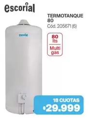 Escorial - TERMOTANQUE 80 Cód. 205671 (6)