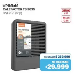 Patagonia - CALEFACTOR TB 9035 Cód. 207082 (7)