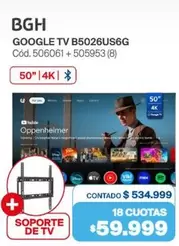 BGH - GOOGLE TV B5026US6G Cód. 506061 + 505953 (8)