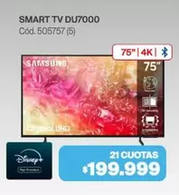 Samsung - SMART TV DU7000 Cód. 505757