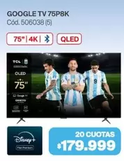 TCL - GOOGLE TV 75P8K Cód. 506038 (5)