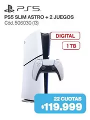 PS5 SLIM ASTRO + 2 JUEGOS Cód. 506030 (13)
