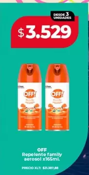 Off - Repelente family aerosol