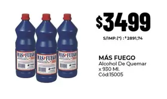 Mas - Alcohol De Quemar C ext{ó}d:15005