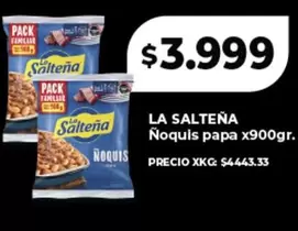 La Salteña - Ñoquis papa