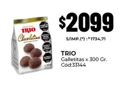 Trio - Galletitas C	rifluoromethyl{\text{32}}3144