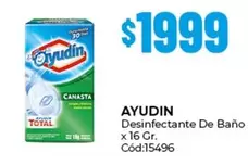 Ayudin - Desinfectante De Baño x 16 Gr. Cód:15496