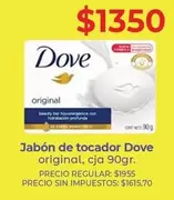 Dove - Jabón de tocador original