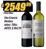 Estancia Mendoza - Vino selecc