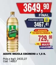 Cocinero - ACEITE MEZCLA COCINERO