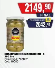 Marolio - CHAMPINIONES ENT X