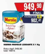 Marolio - Harina  Leudante