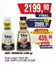 MAY. TAUDELTA x300 gr