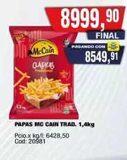 Mc Cain - PAPAS MC CAIN TRAD. 1,4kg
