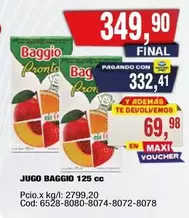 Baggio - JUGO 125 cc
