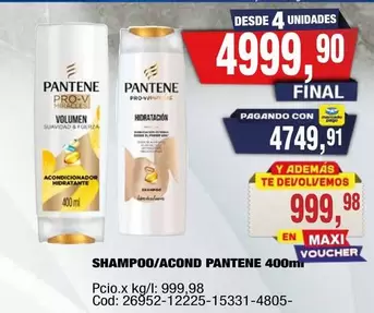 Pantene - SHAMPOO/ACOND PANTENE 400ml