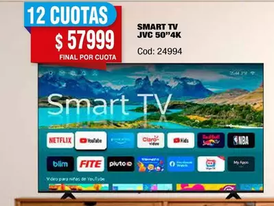 JVC - SMART TV 50"4K Cod: 24994