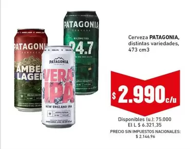Patagonia - Cerveza