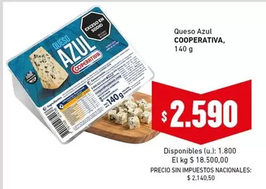 Coperativa - Queso Azul