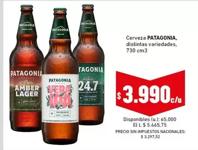Patagonia - Cerveza