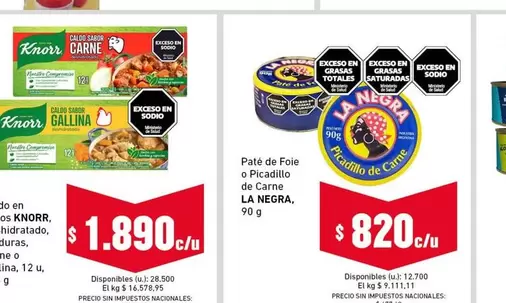 La Negra - Picadillo de Carne