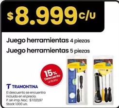 Juego herramientas