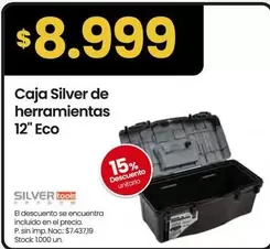 Silver - Caja de herramientas 12" Eco
