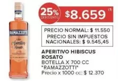 X$ - APERITIVO HIBISCUS ROSATO
