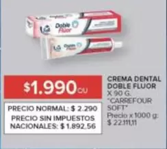 LG - CREMA DENTAL DOBLE FLUOR