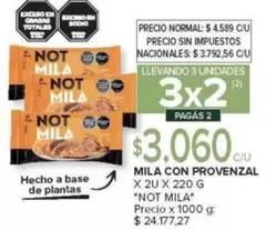 X$ - MILA CON PROVENZAL