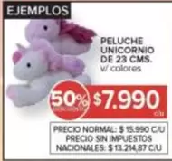 PELUCHE UNICORNIO