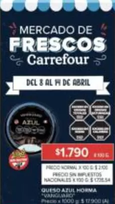 Carrefour - QUESO AZUL NORMA