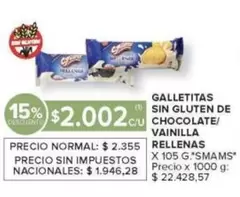 X$ - GALLETITAS SIN GLUTEN