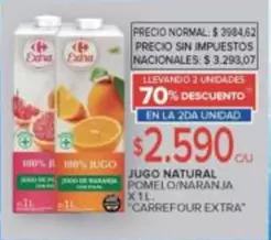 Carrefour - JUGO NATURAL