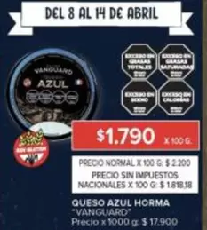 X$ - QUESO AZUL HORMA