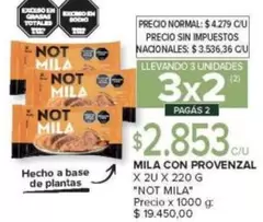 X$ - MILA CON PROVENZAL