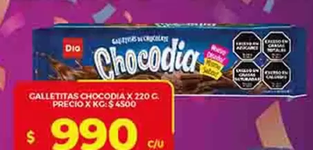 Dia - GALLETITAS CHOCODIA