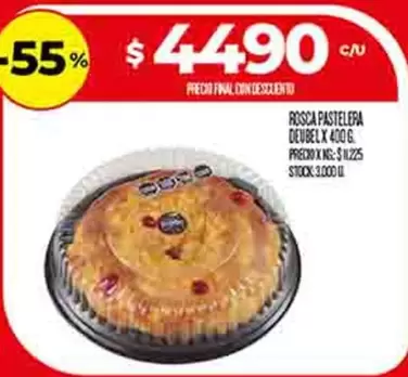 ROSCA PASTELERA DEUBEL X 400G